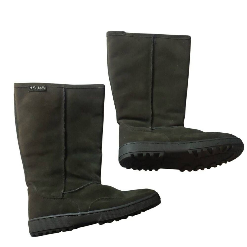 Delia's Dark‎ Green Boots